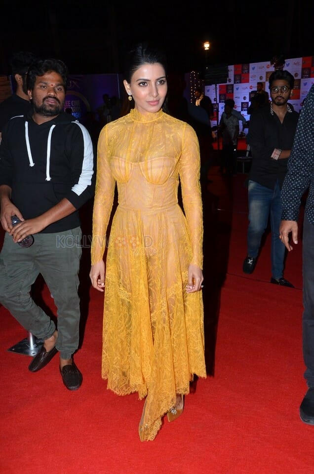 Actress Samantha Akkineni At Zee Cine Awards Telugu Pictures
