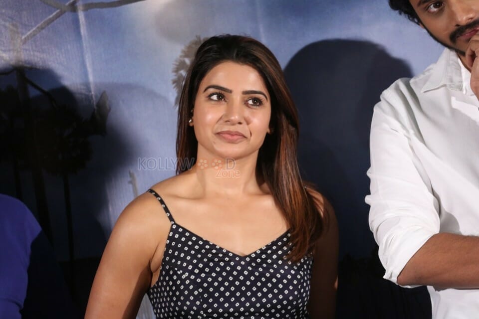 Actress Samantha Akkineni At Zombie Reddy Teaser Launch Pictures