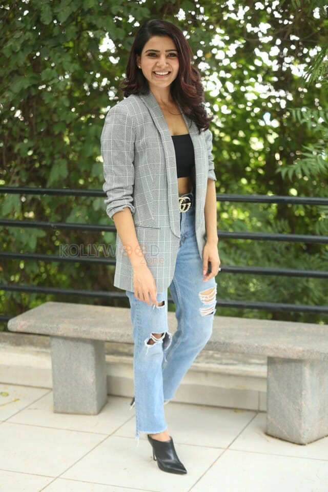 Actress Samantha Akkineni Interview Photos