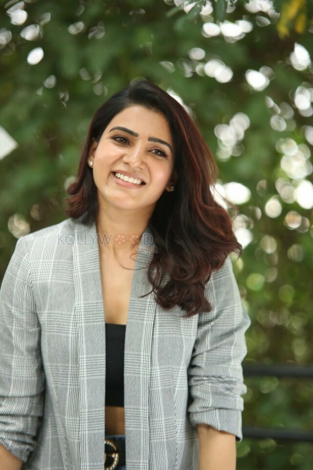 Actress Samantha Akkineni Interview Photos