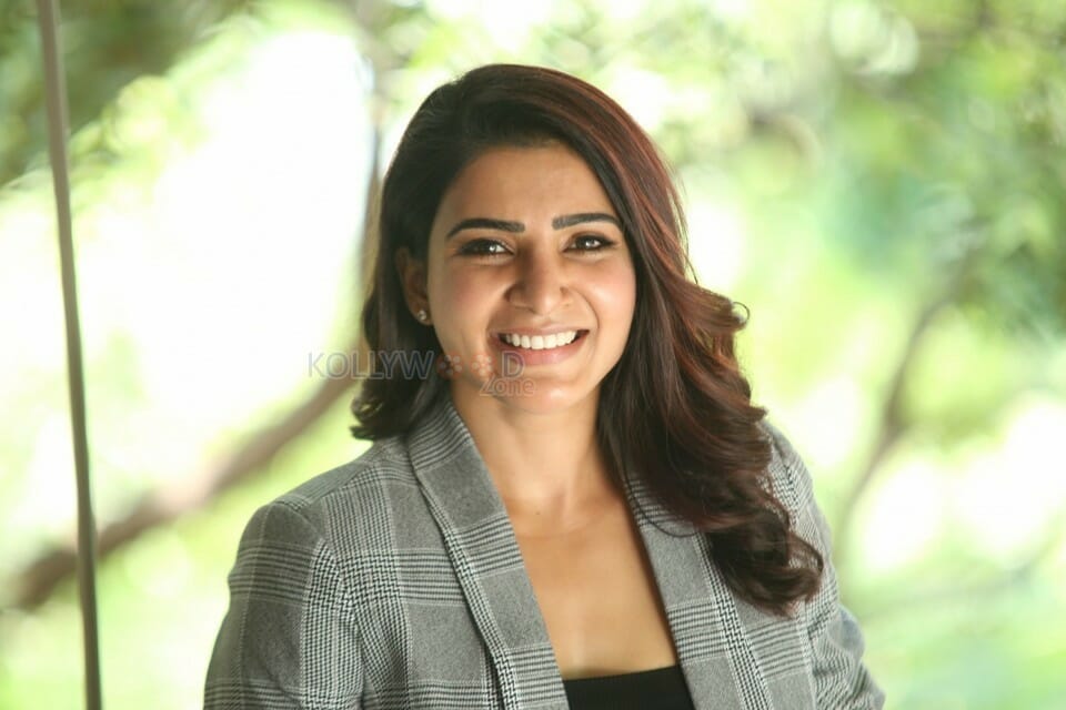 Actress Samantha Akkineni Interview Photos