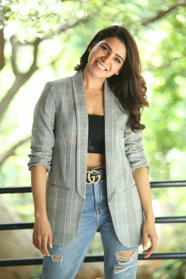 Actress Samantha Akkineni Interview Photos