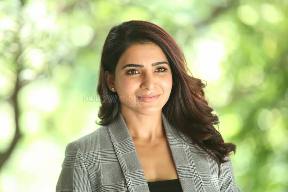 Actress Samantha Akkineni Interview Photos
