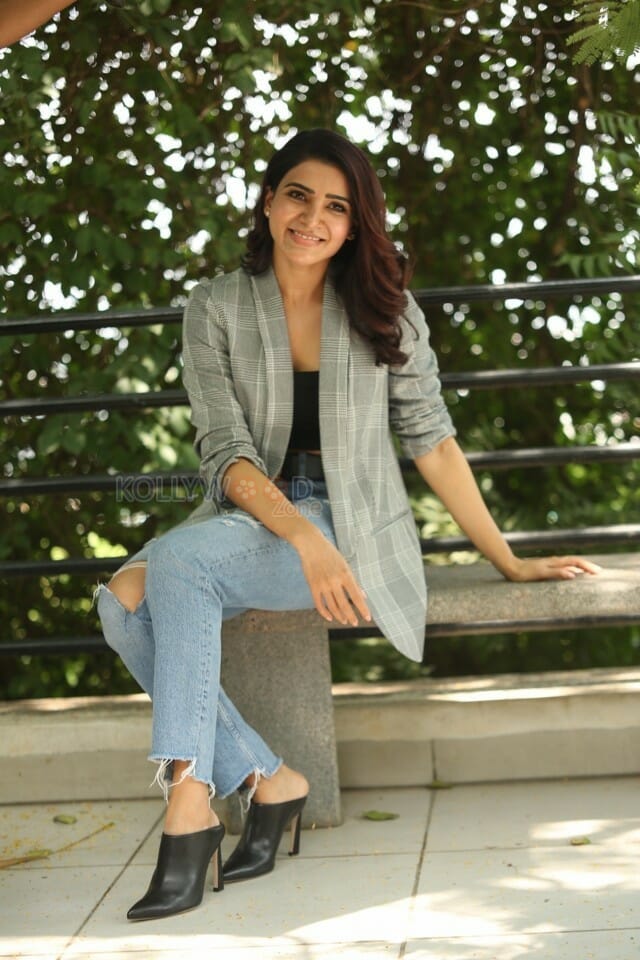 Actress Samantha Akkineni Interview Photos