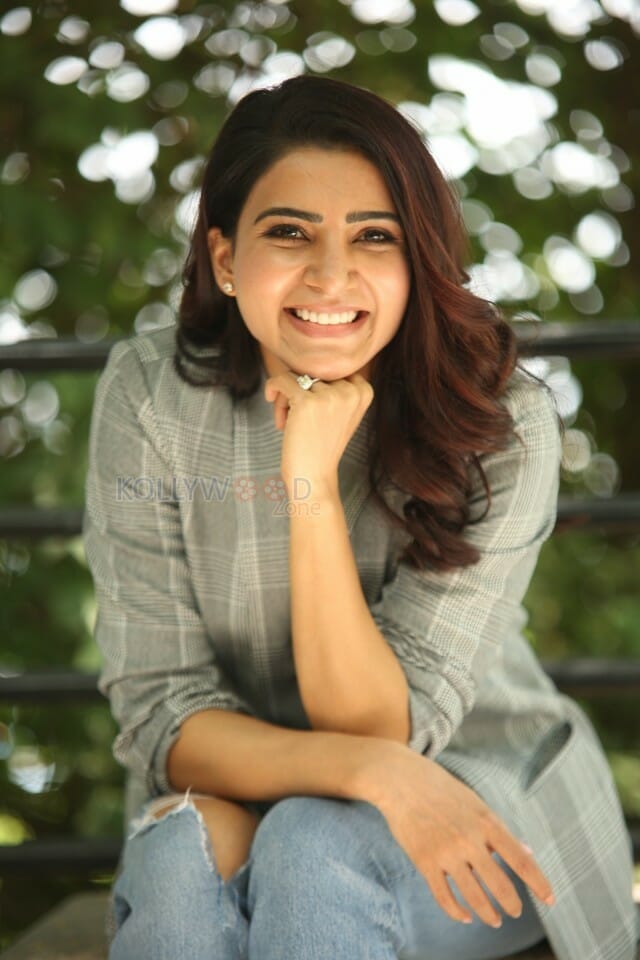 Actress Samantha Akkineni Interview Photos
