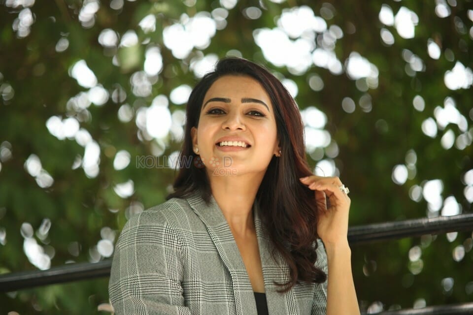 Actress Samantha Akkineni Interview Photos