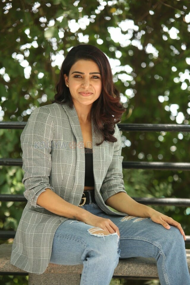 Actress Samantha Akkineni Interview Photos