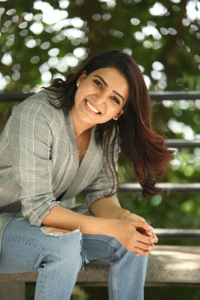 Actress Samantha Akkineni Interview Photos
