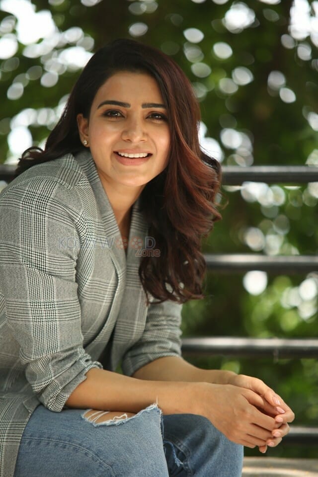 Actress Samantha Akkineni Interview Photos