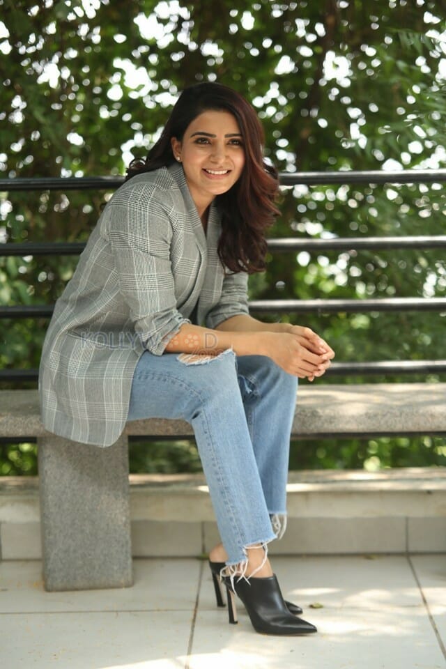 Actress Samantha Akkineni Interview Photos