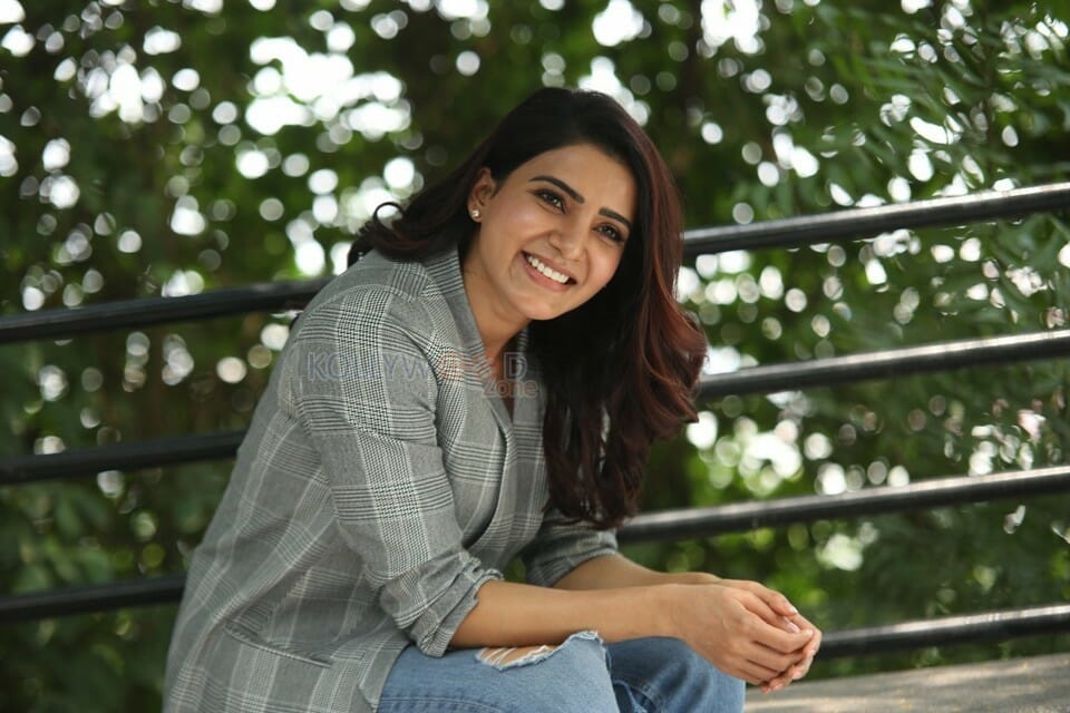 Actress Samantha Akkineni Interview Photos