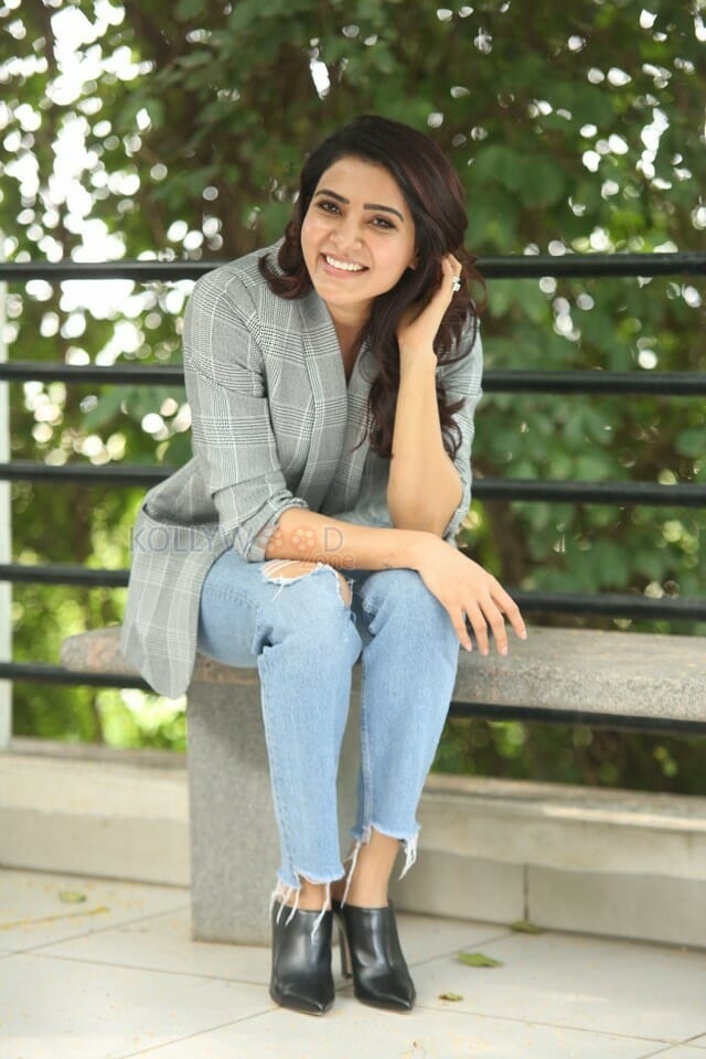 Actress Samantha Akkineni Interview Photos