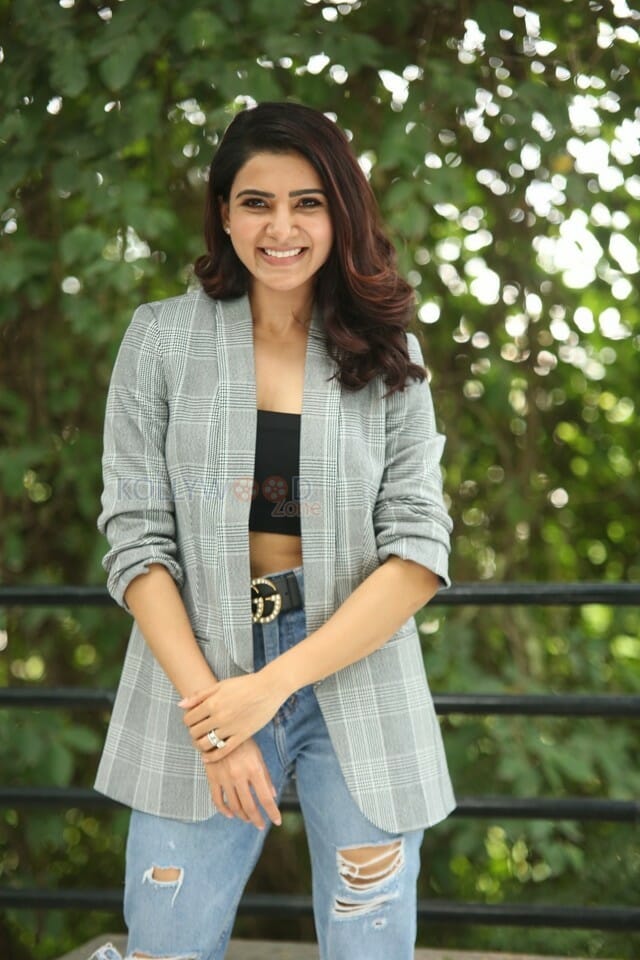 Actress Samantha Akkineni Interview Photos