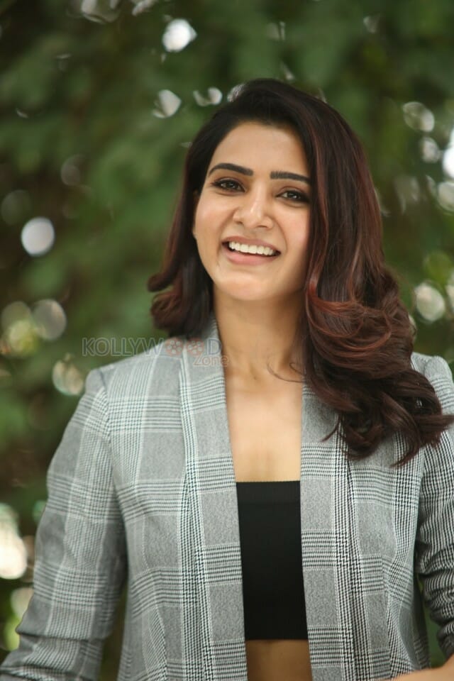 Actress Samantha Akkineni Interview Photos