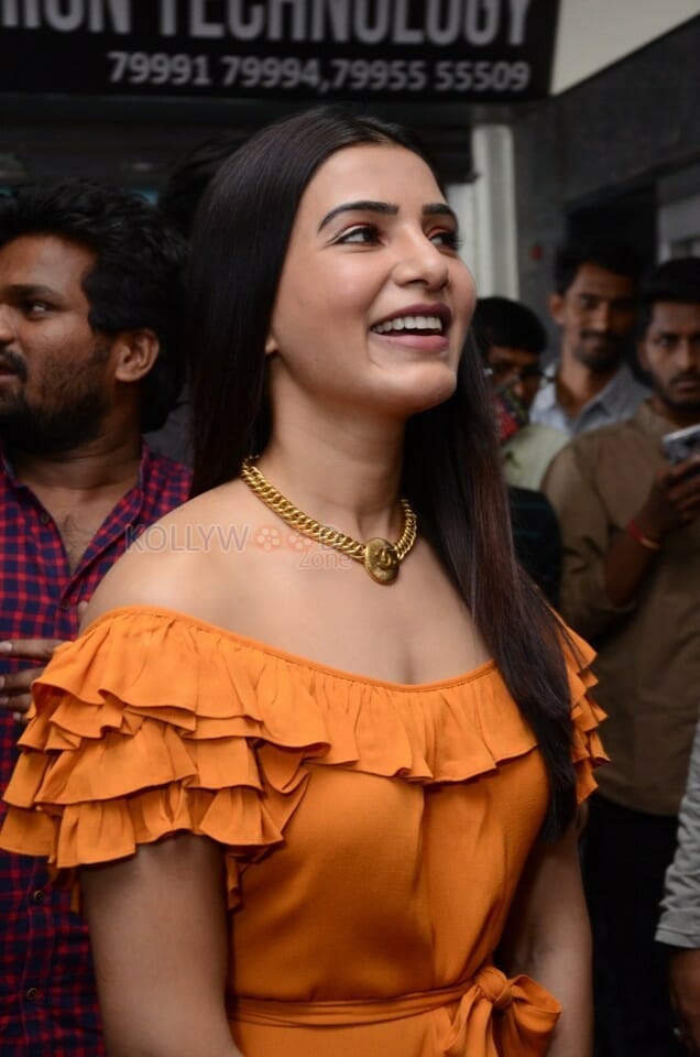 Actress Samantha At Azent Overseas Education Hyderabad Center Launch Photos