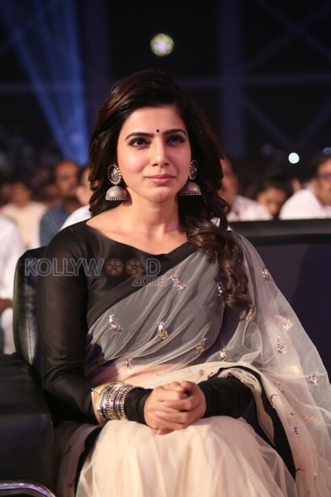 Actress Samantha At Bramhotsavam Audio Launch Pictures