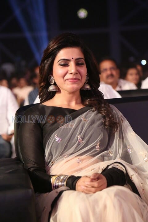 Actress Samantha At Bramhotsavam Audio Launch Pictures