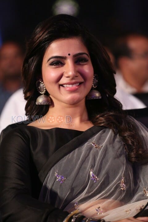 Actress Samantha At Bramhotsavam Audio Launch Pictures