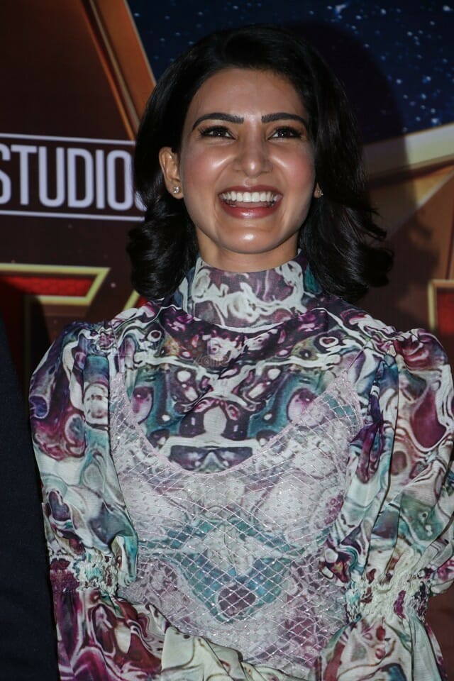Actress Samantha At Captain Marvel Press Meet Photos