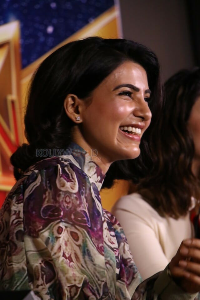 Actress Samantha At Captain Marvel Press Meet Photos