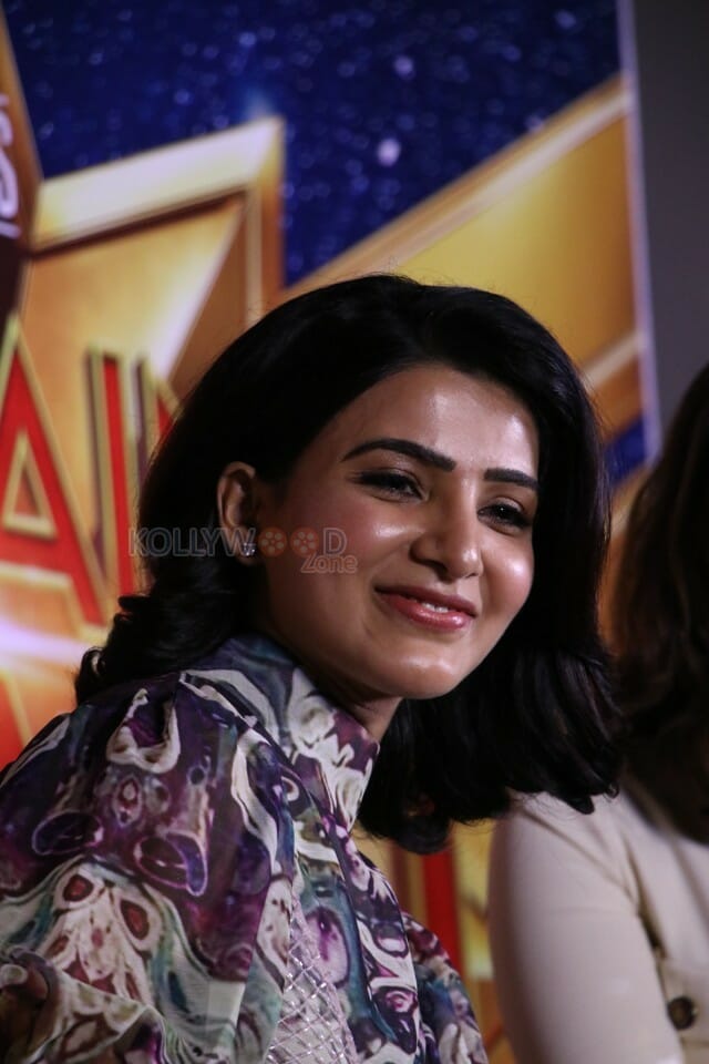 Actress Samantha At Captain Marvel Press Meet Photos