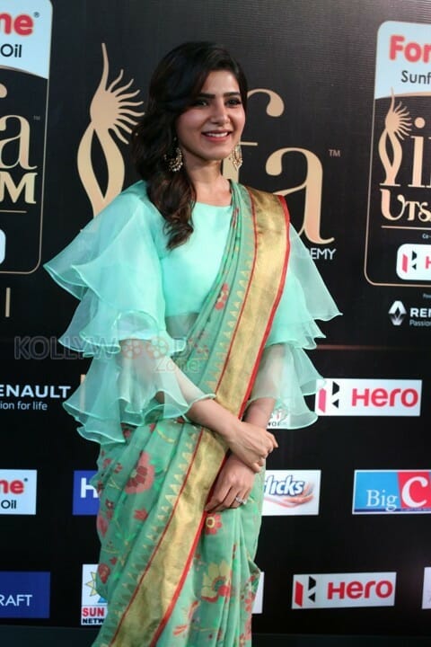 Actress Samantha At Iifa Utsavam Event Pictures