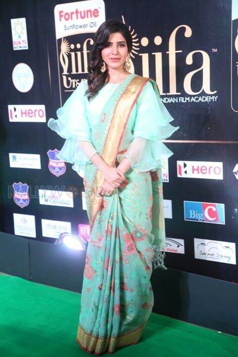 Actress Samantha At Iifa Utsavam Event Pictures