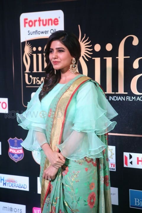 Actress Samantha At Iifa Utsavam Event Pictures