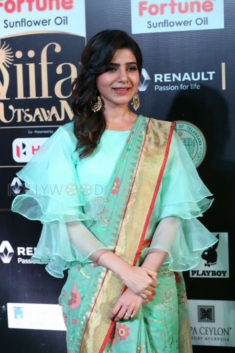 Actress Samantha At Iifa Utsavam Event Pictures