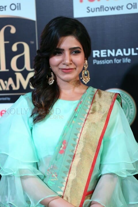 Actress Samantha At Iifa Utsavam Event Pictures