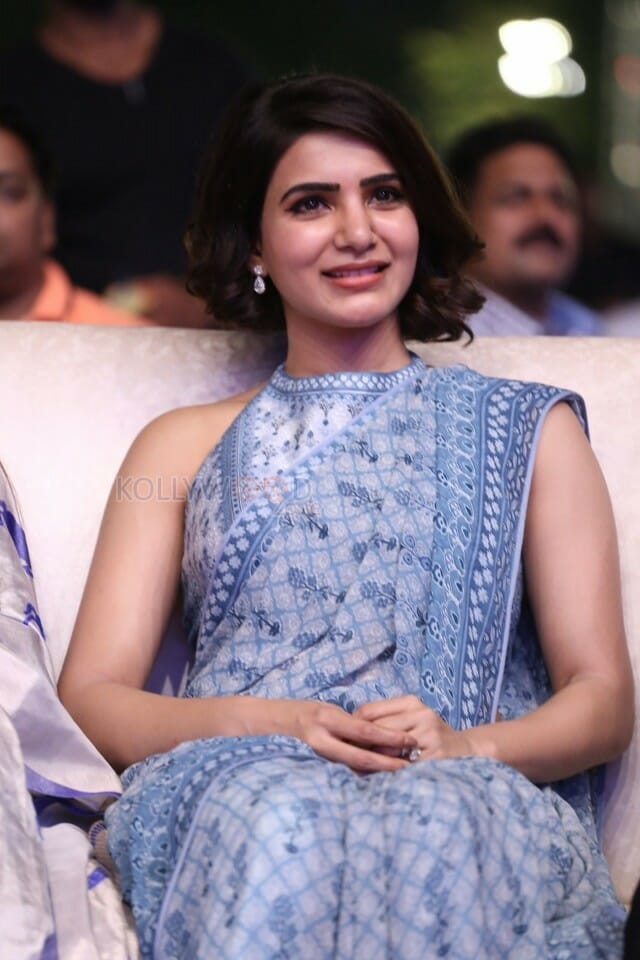 Actress Samantha At Rangasthalam Vijayotsavam Photos