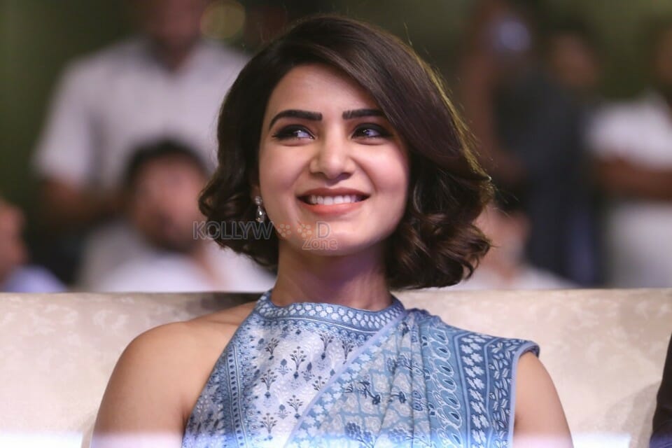 Actress Samantha At Rangasthalam Vijayotsavam Photos