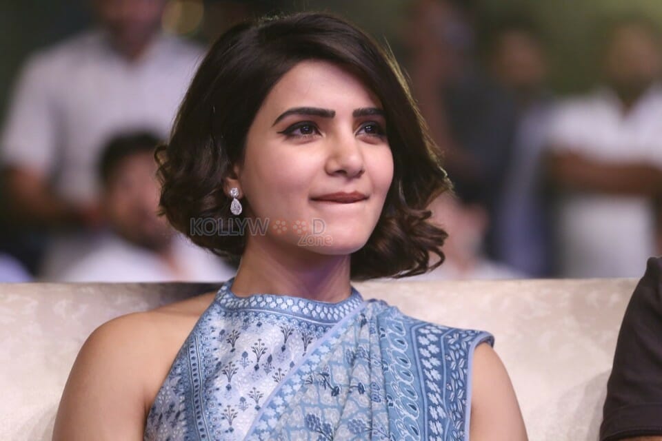 Actress Samantha At Rangasthalam Vijayotsavam Photos
