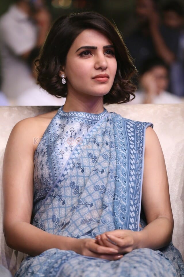Actress Samantha At Rangasthalam Vijayotsavam Photos
