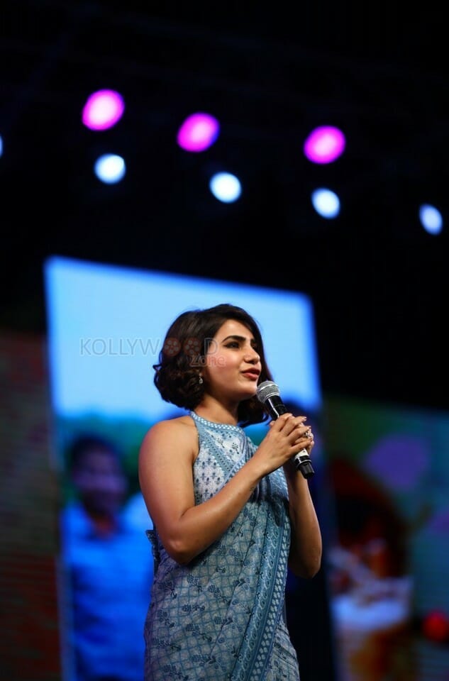 Actress Samantha At Rangasthalam Vijayotsavam Photos