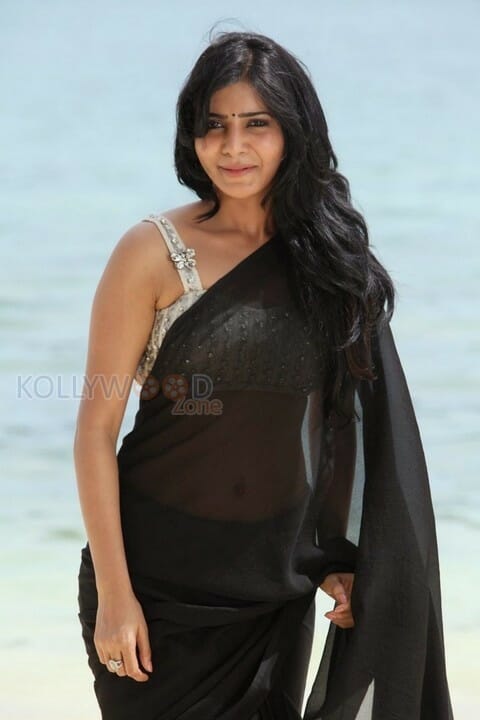 Actress Samantha Sexy Saree Photos