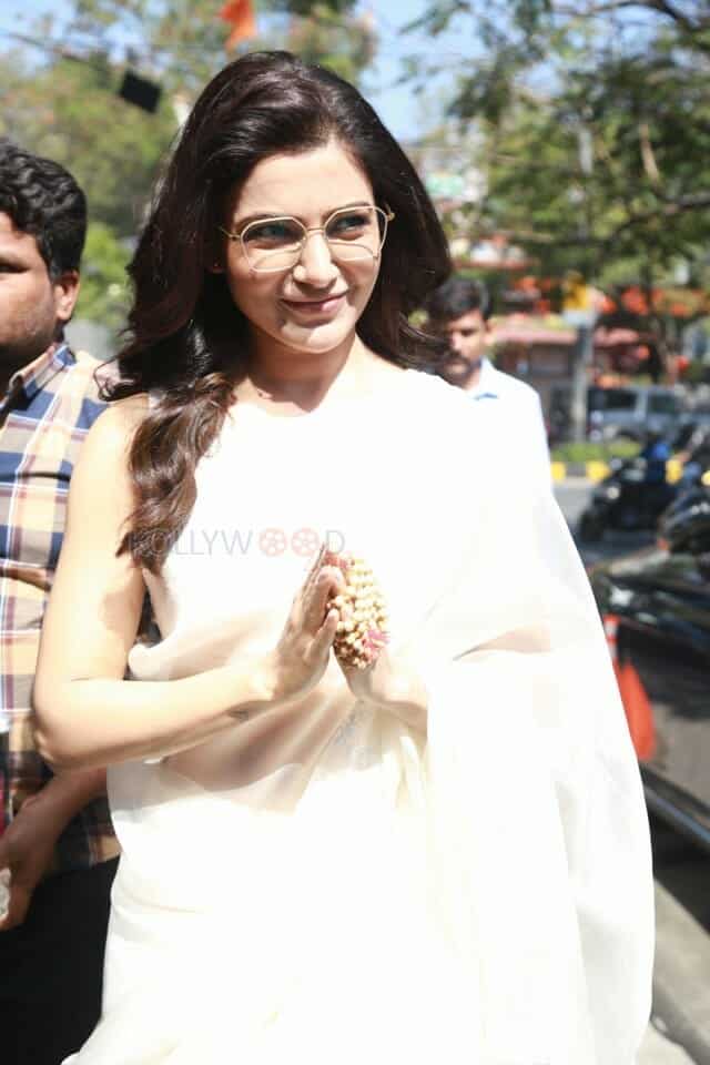 Actress Samantha at Shakuntalam Movie Launch Photos 02
