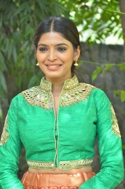 Actress Sanchita Shetty At Enkitta Mothathe Audio Launch Photos