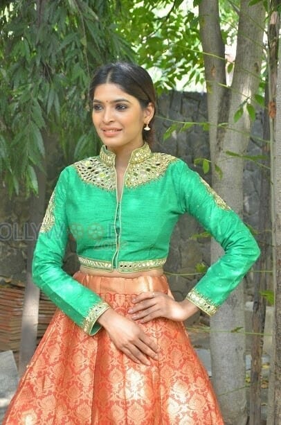 Actress Sanchita Shetty At Enkitta Mothathe Audio Launch Photos