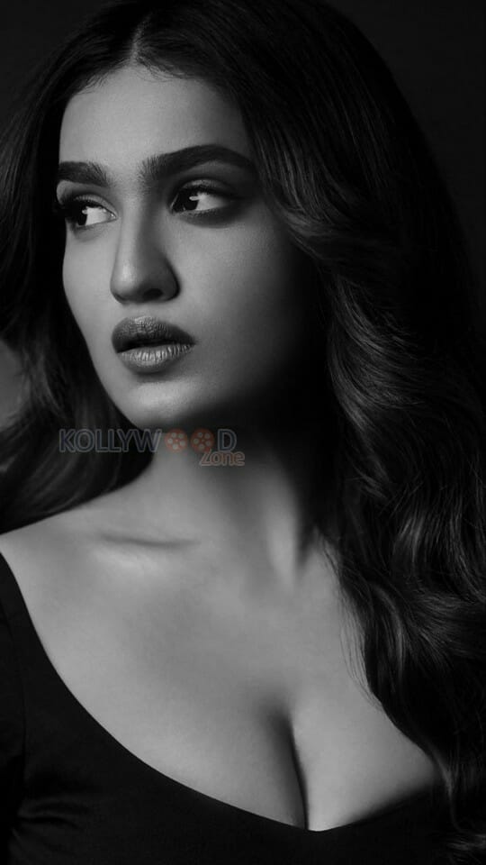 Actress Saniya Iyappan in Sexy Hot Black and White Photoshoot Pictures 03