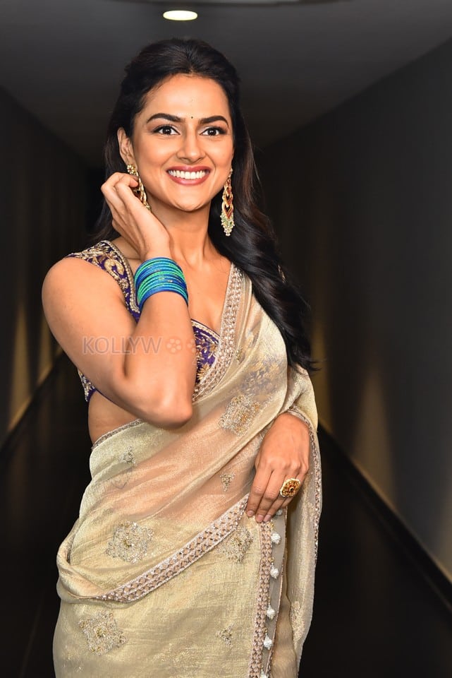 Actress Shraddha Srinath at Aaryan Movie Pre Release Event Stills 01
