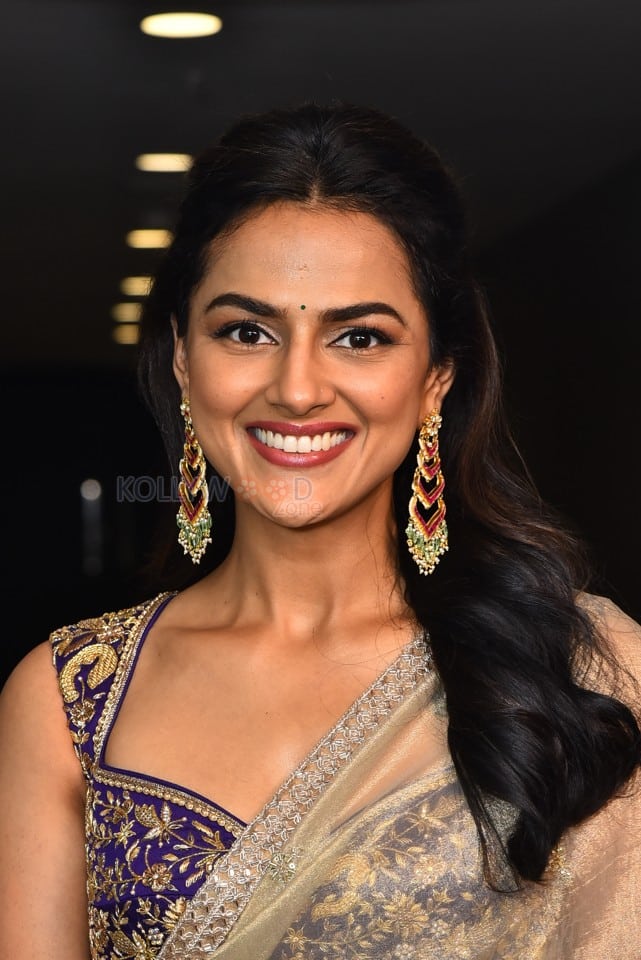 Actress Shraddha Srinath at Aaryan Movie Pre Release Event Stills 03