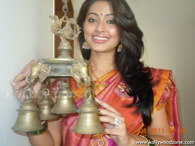 Actress Sneha In Saree Photos