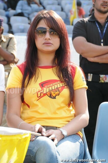 Actress Sonia Agarwal At Ccl Match Photos