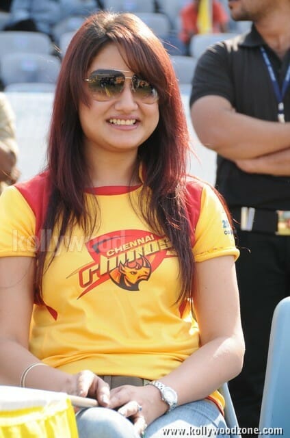 Actress Sonia Agarwal At Ccl Match Photos