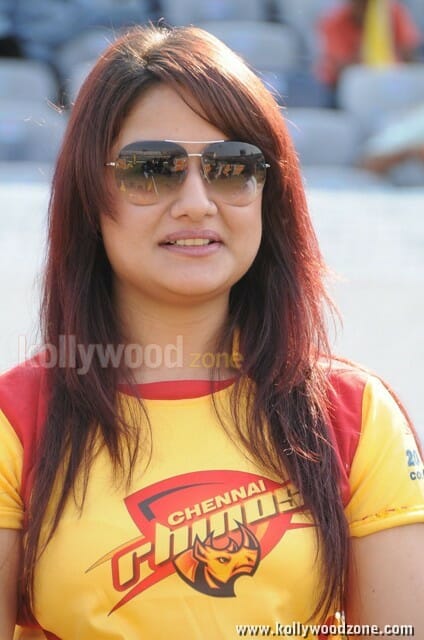 Actress Sonia Agarwal At Ccl Match Photos