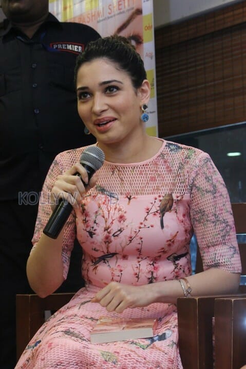 Actress Tamanna At A Book Launch Event Photos