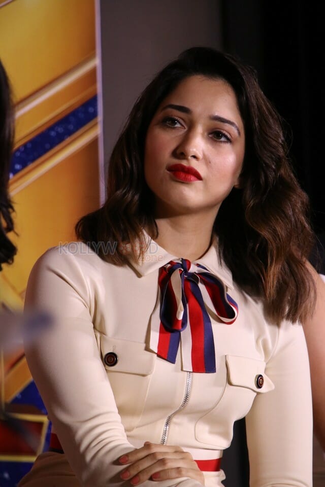 Actress Tamanna At Captain Marvel Press Meet Photos
