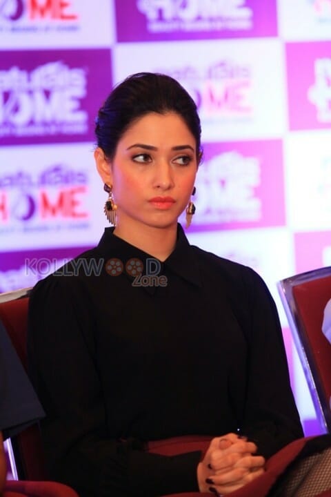 Actress Tamanna At Naturals At Home Launch Event Photos