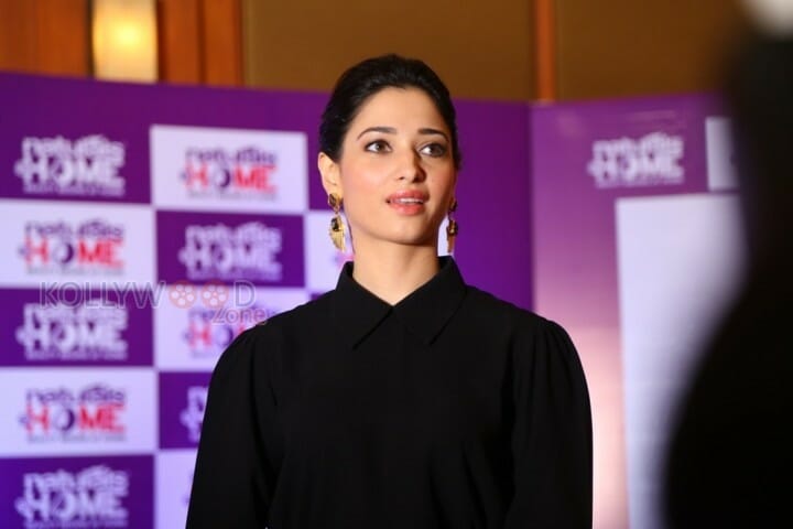 Actress Tamanna At Naturals At Home Launch Event Photos